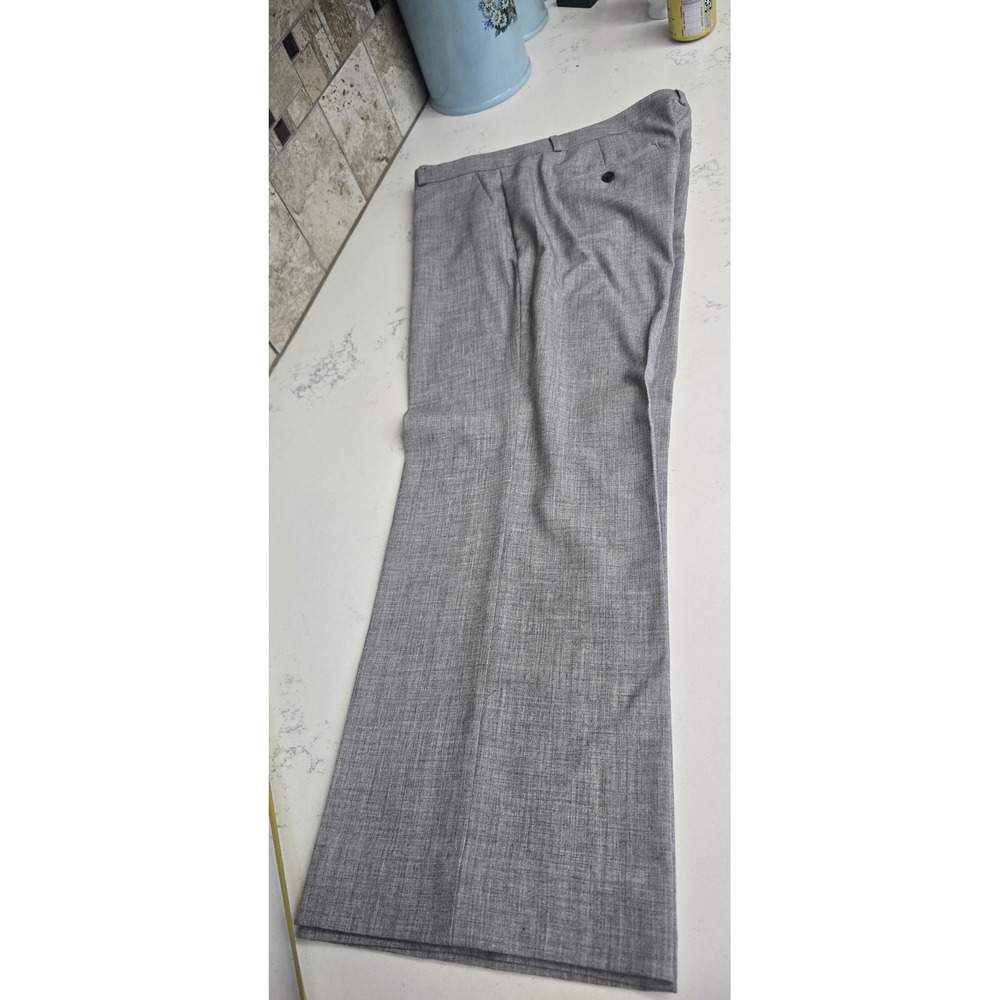 Banana Republic Martin Fit Gray Dress Pants Trousers Size 12 Straight Leg Office